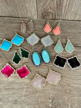 Kendra Scott- Lot of 10 Pairs of Earrings